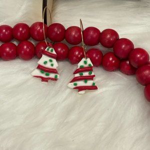 Homemade Polymer clay earrings